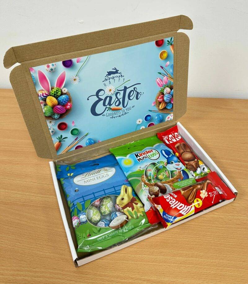 Easter Lindt Eggs Kinder Eggs KitKat Bunny Maltesers Popcorn Bunny